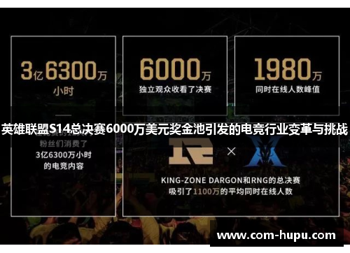 英雄联盟S14总决赛6000万美元奖金池引发的电竞行业变革与挑战